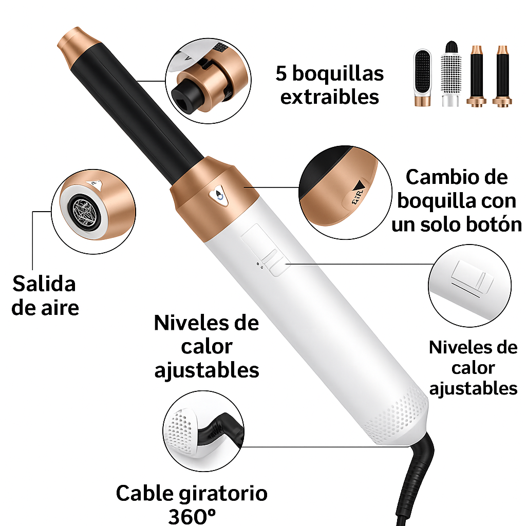 LYORA® - Estilizador profesional 5 en 1 + Regalo