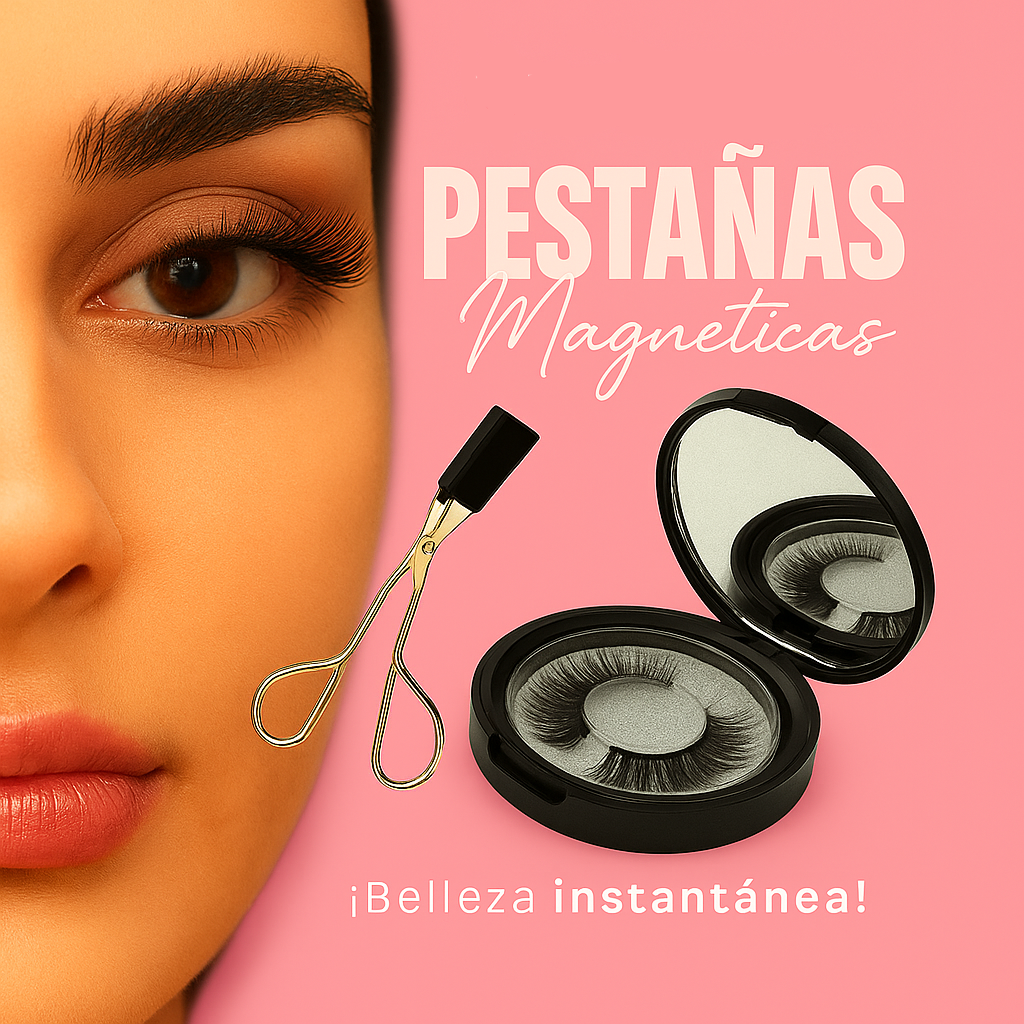 Pestañas magnéticas + aplicador de regalo