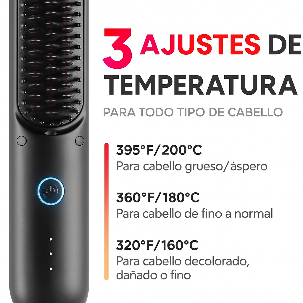 LYORA® - Cepillo estilizador portable